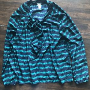Downeast blouse long sleeve